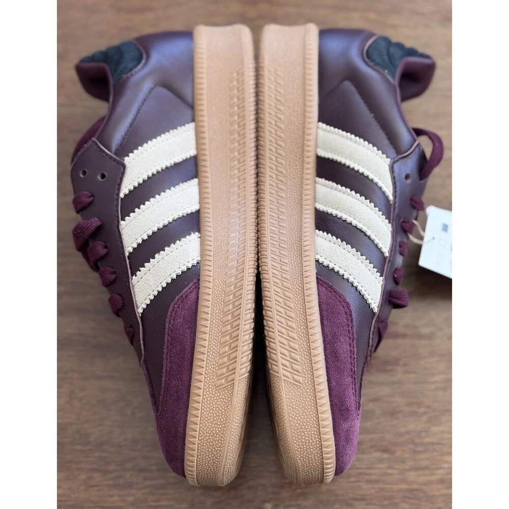 Men's Size 9 / Women's Size 10 - adidas Men's Samba XLG Maroon Wonder Beige NIB
